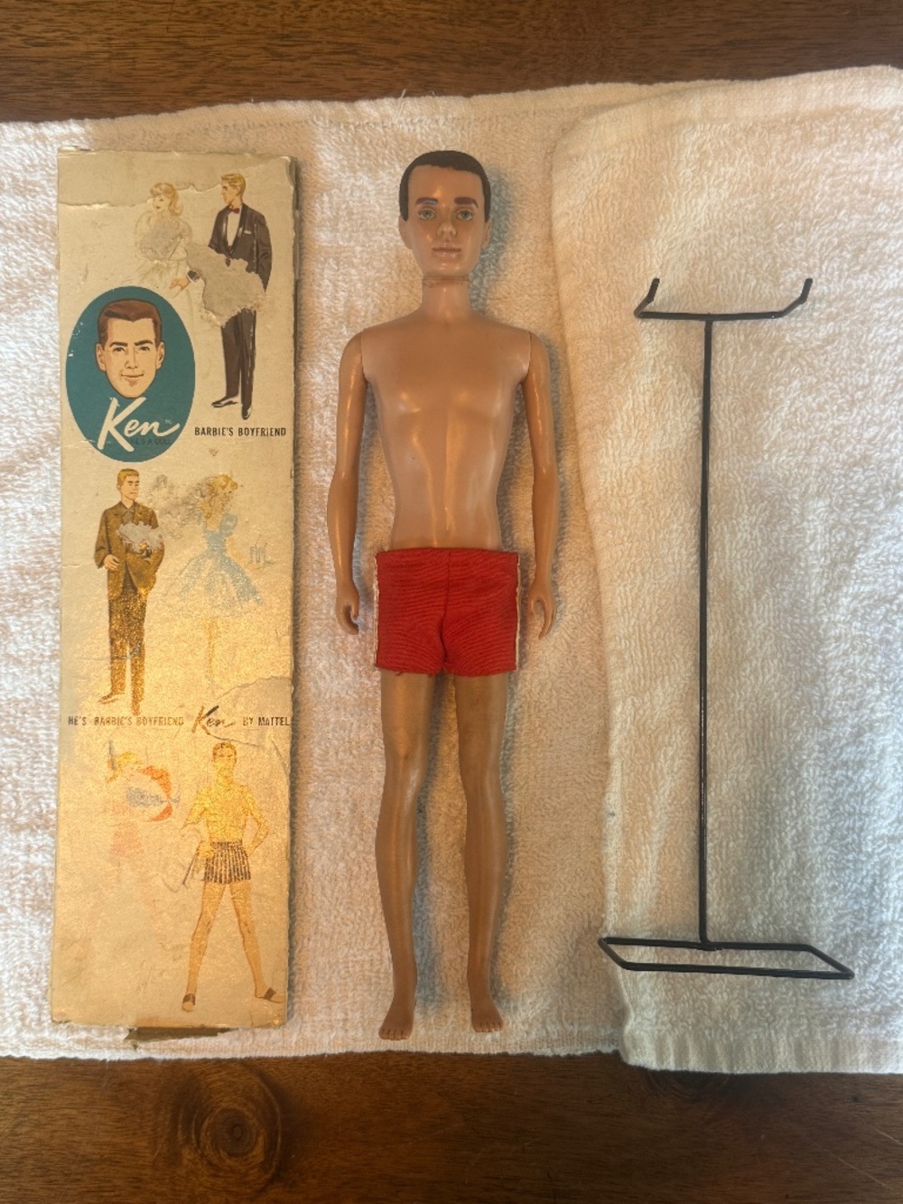 1961 First Edition Ken Doll #750